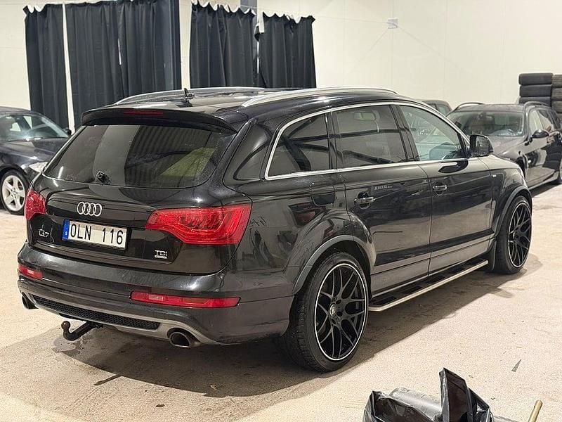 Begagnad Audi Q7 S-Line 340 HK (250 kW) 2013 Svart SUV