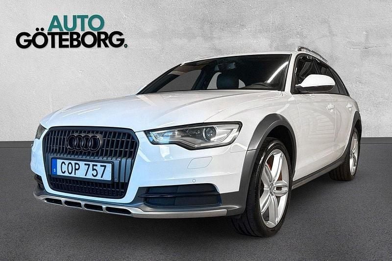 Vit Begagnad 2014 Audi A6 Allroad Comfort Kombi | 144 900 kr (Bra pris) - Bild 1/3