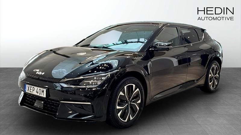 Svart (black) Begagnad 2022 Kia EV6 GT-Line SUV | 449 000 kr (Bra pris) - Bild 1/4