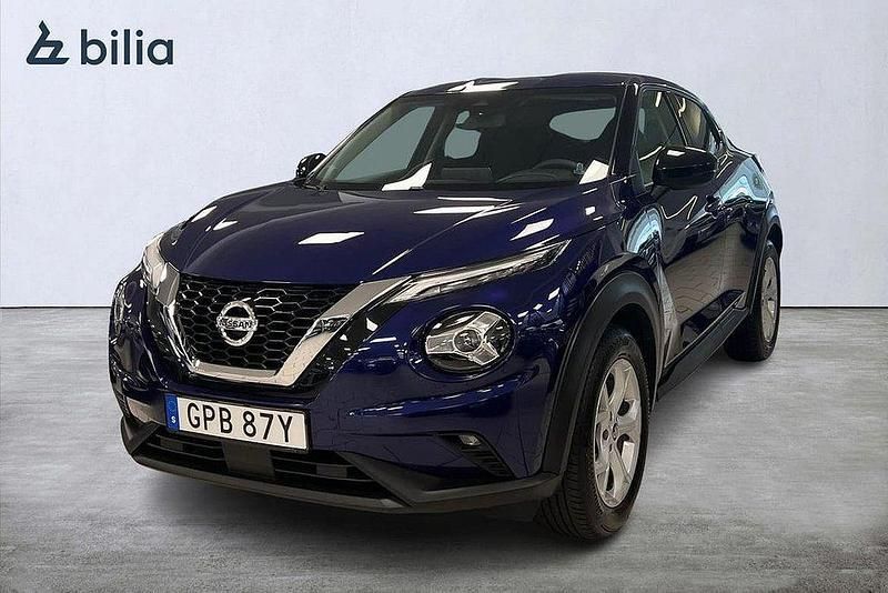 Blå Begagnad 2021 Nissan Juke SUV | 199 900 kr (Marknadspris) - Bild 1/4