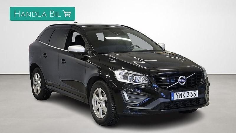 Begagnad Volvo XC60 R-Design 190 HK (139 kW) 2017 Svart SUV