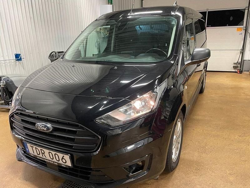 Svart (svart metallic) Begagnad 2024 Ford Transit Van | 289 000 kr (Lite dyr) - Bild 1/2