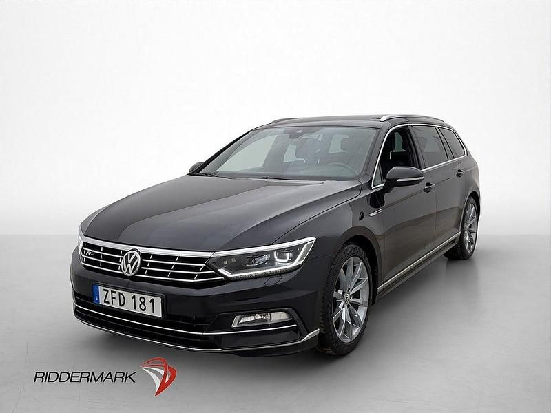 Begagnad VW Passat R-line 190 HK (139 kW) 2018 Svart Kombi