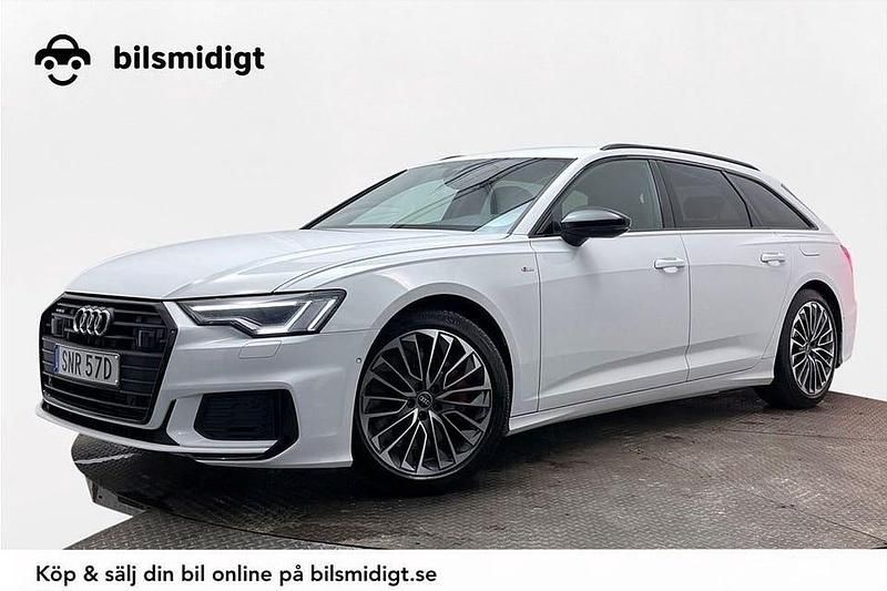 Vit Begagnad 2021 Audi A6 S-Line Kombi | 314 900 kr (Superpris) - Bild 1/3