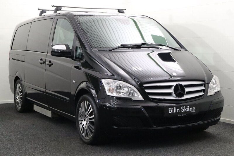 Svart Begagnad 2013 Mercedes Viano Minibuss | 219 000 kr (Lite dyr) - Bild 1/4