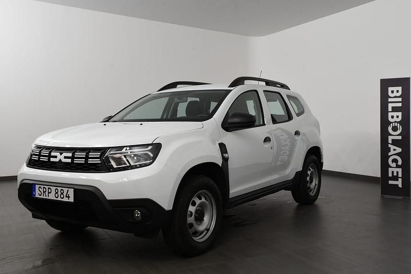 Vit Begagnad 2023 Dacia Duster Essentiel SUV | 199 800 kr - Bild 1/4