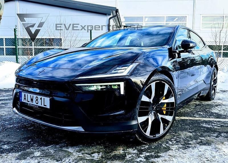 Svart Begagnad 2024 Polestar 4 Performance SUV | 629 000 kr (Superpris) - Bild 1/4