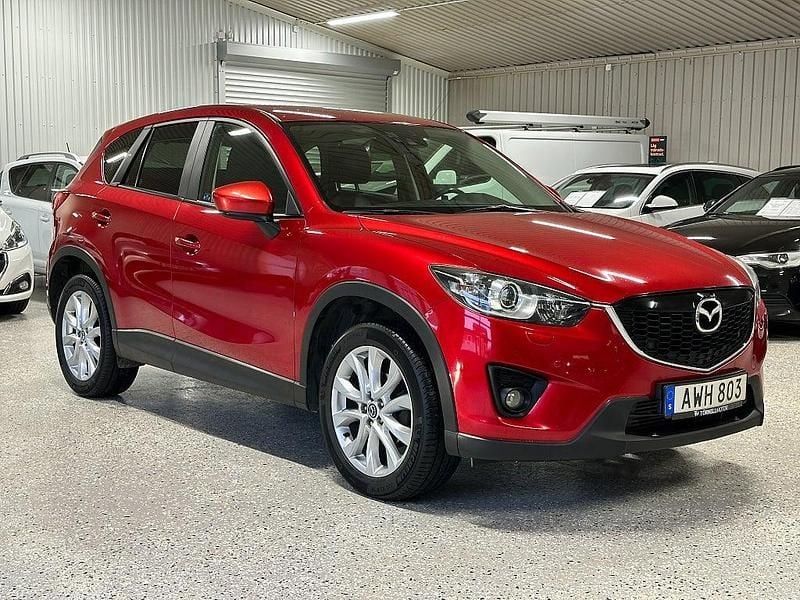 Begagnad Mazda CX-5 Optimum 175 HK (128 kW) 2014 Röd SUV