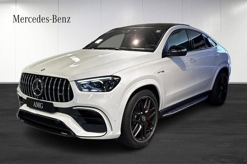 Vit Ny 2025 Mercedes GLE63 AMG AMG Sportkupé | 1 799 900 kr - Bild 1/4