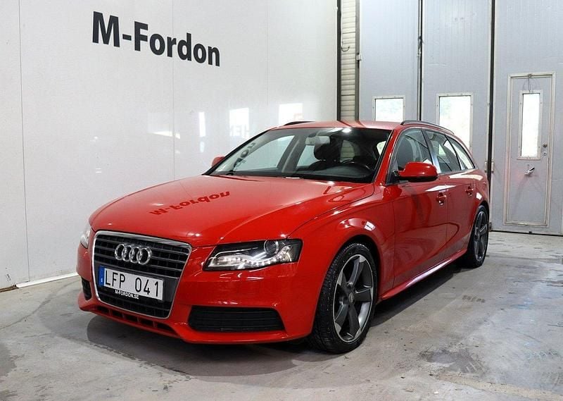 Röd Begagnad 2011 Audi A4 Kombi | 79 900 kr (Marknadspris) - Bild 1/4