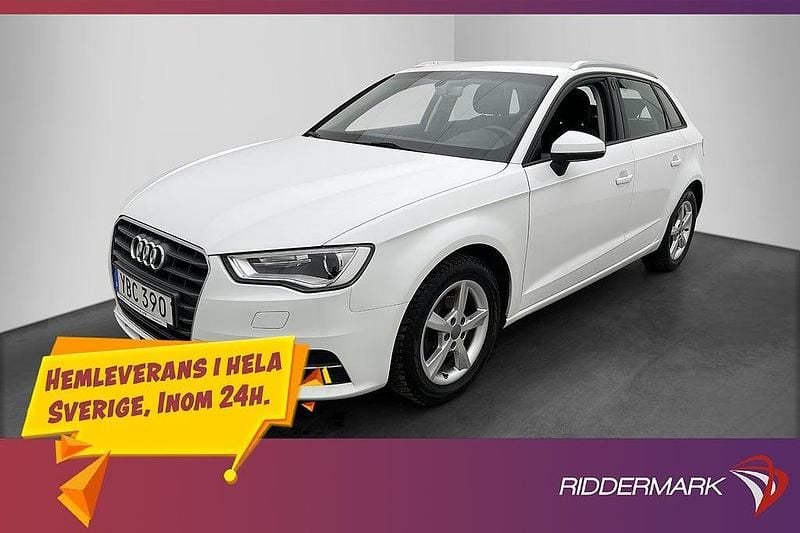Vit Begagnad 2016 Audi A3 Attraction | 134 800 kr - Bild 1/3