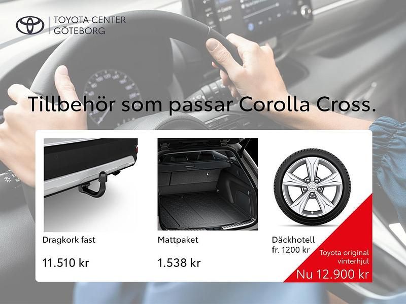 Begagnad Toyota Corolla Cross Style 200 HK (147 kW) 2024 Svart SUV