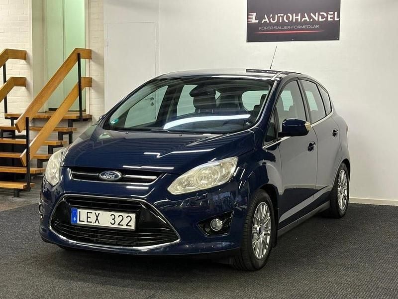Blå Begagnad 2010 Ford C-MAX Titanium Minibuss | 59 900 kr (Marknadspris) - Bild 1/4