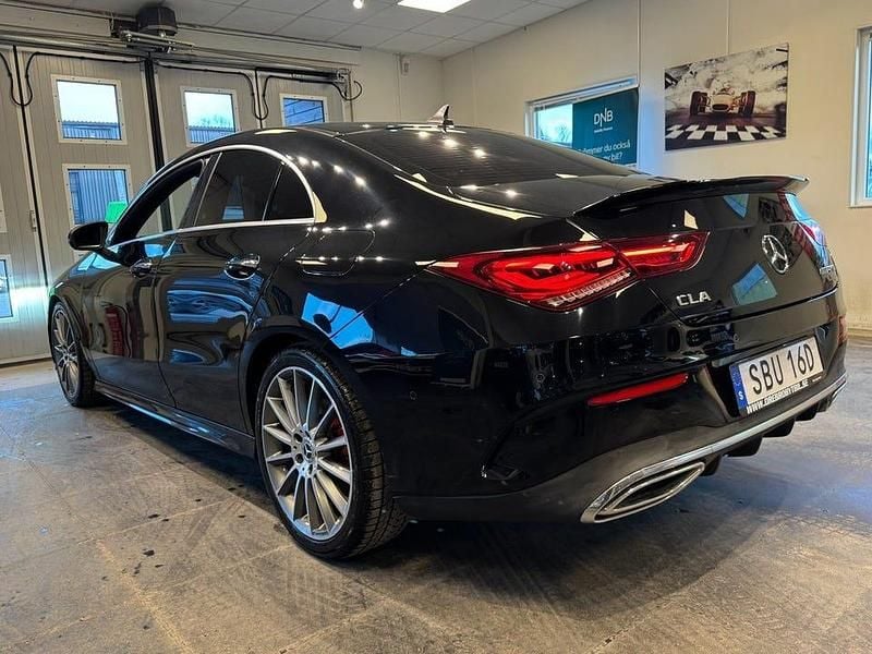 Begagnad Mercedes CLA200 AMG 163 HK (119 kW) 2019 Svart Sedan