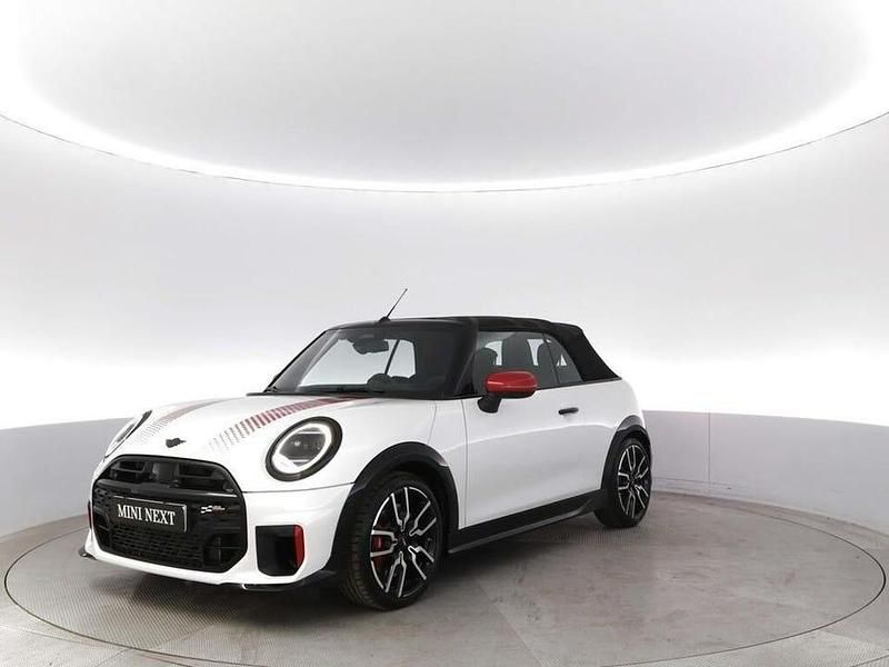 Vit Begagnad 2025 Mini John Cooper Works Cabriolet Cab | 514 900 kr - Bild 1/4