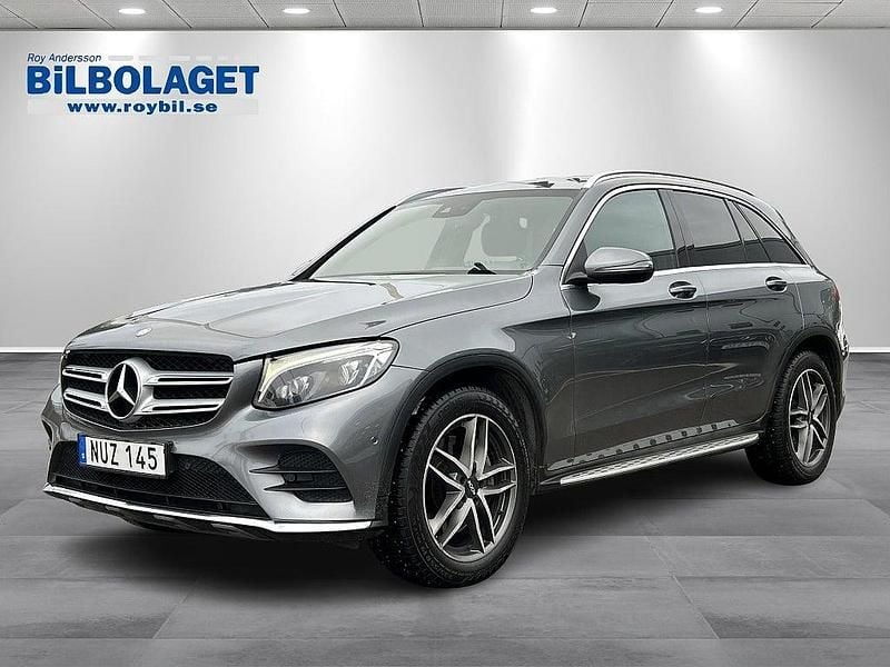 Begagnad Mercedes GLC220 AMG line 170 HK (125 kW) 2015 Grå SUV