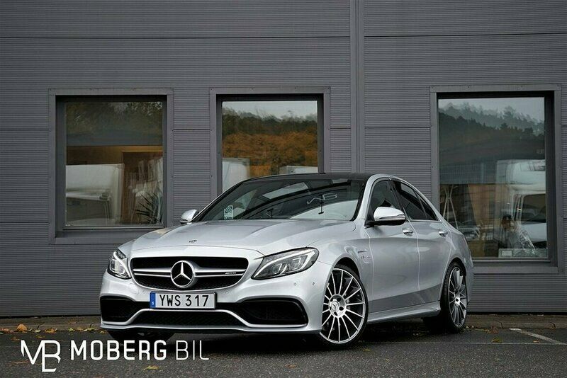 Begagnad 17 Mercedes C63 Amg 4 0 Benzin 575 Hk 559 900 Kr Goteborg Autouncle