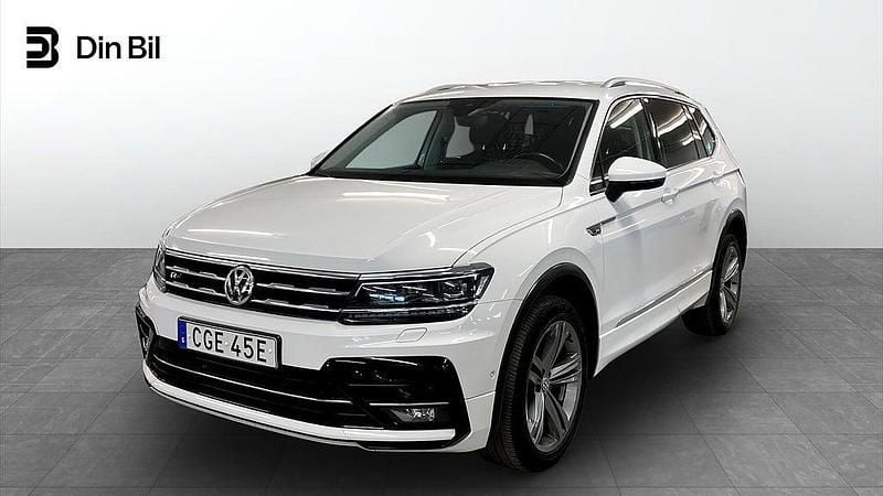 Begagnad VW Tiguan Allspace GT 200 HK (147 kW) 2019 Vit SUV