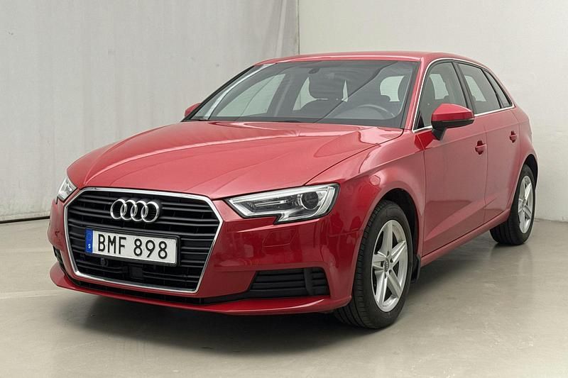 Röd Begagnad 2018 Audi A3 Proline | 148 000 kr (Marknadspris) - Bild 1/4