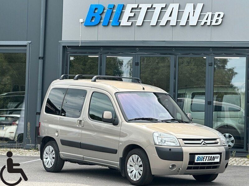 Ljusbrun Begagnad 2007 Citroën Berlingo Minibuss | 99 900 kr - Bild 1/4