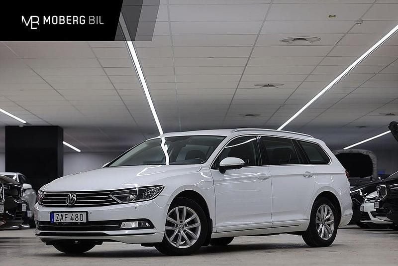 Begagnad VW Passat 150 HK (110 kW) 2017 Vit Kombi