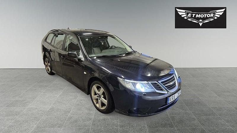 Svart Begagnad 2010 Saab 9-3 Vector Kombi | 29 900 kr (Bra pris) - Bild 1/4