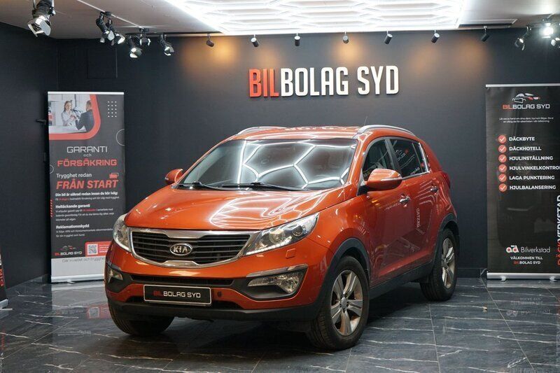 Orange Begagnad 2010 Kia Sportage SUV | 79 900 kr (Marknadspris) - Bild 1/3