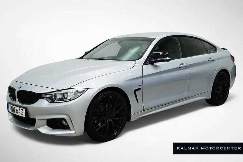 Silver Begagnad 2016 BMW 420 M Sport Sportkupé | 208 900 kr (Dyr) - Bild 1/4