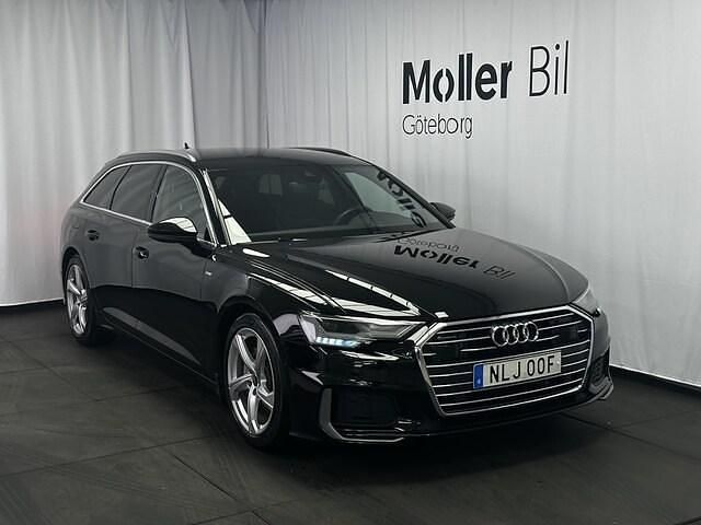 Brilliantsvart Begagnad 2022 Audi A6 S-Line Kombi | 374 900 kr (Lite dyr) - Bild 1/4
