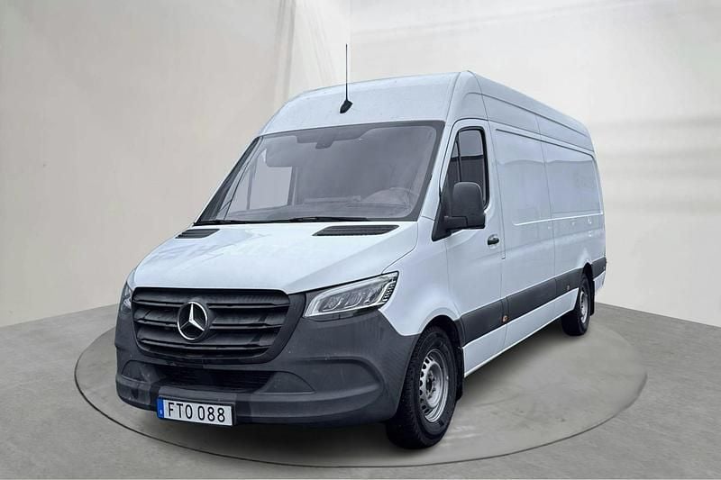 Vit Begagnad 2020 Mercedes Sprinter Van | 364 000 kr (Superpris) - Bild 1/4
