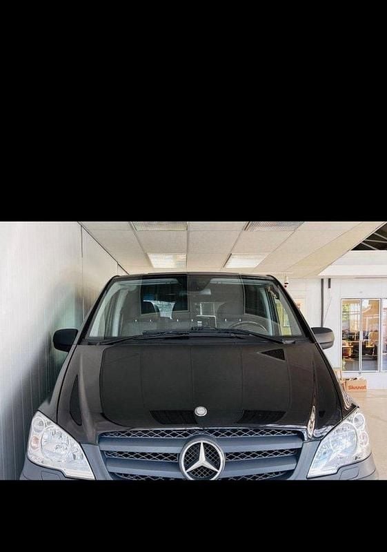 Svart Begagnad 2014 Mercedes Vito Minibuss | 120 000 kr (Superpris) - Bild 1/4