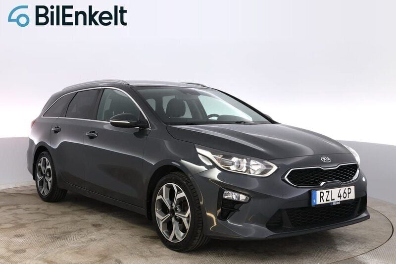 Grå Begagnad 2019 Kia Ceed Sportswagon Advance Kombi | 159 900 kr - Bild 1/4