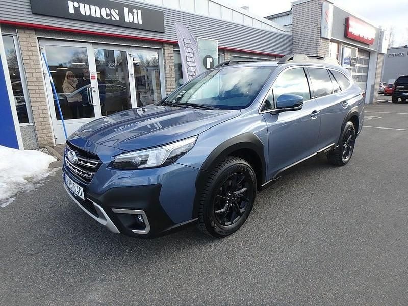 Ljusblå Begagnad 2023 Subaru Outback Kombi | 369 000 kr (Bra pris) - Bild 1/4