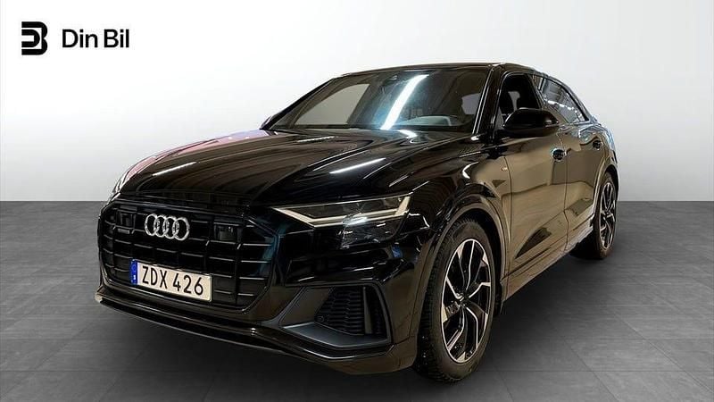 Begagnad Audi Q8 S-Line 286 HK (210 kW) 2019 Svart SUV