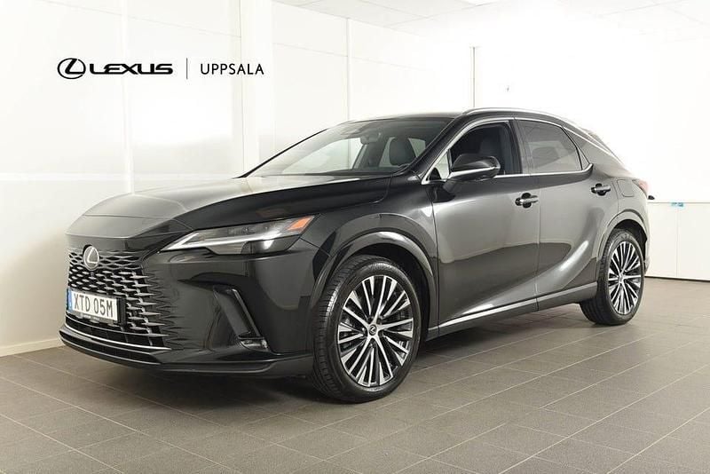 Begagnad Lexus RX450h+ Executive Line 306 HK (225 kW) 2023 Svart metallic SUV