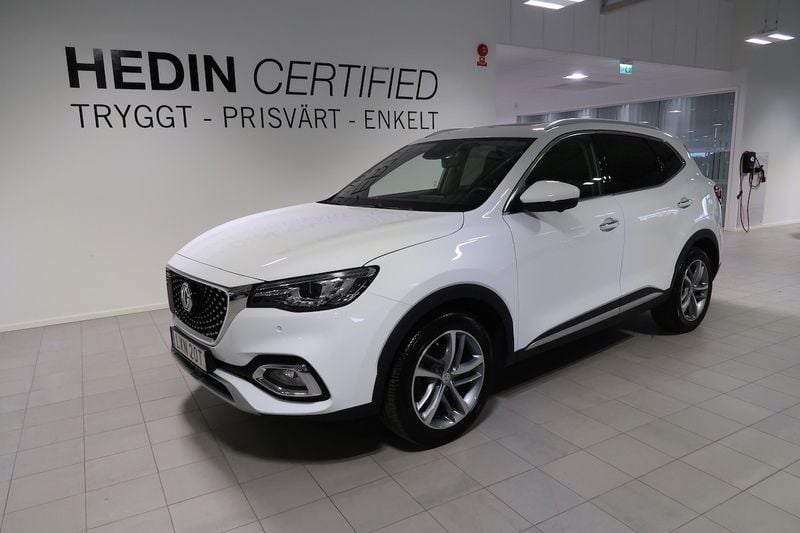 Vit Begagnad 2021 MG EHS Luxury SUV | 269 900 kr (Lite dyr) - Bild 1/4