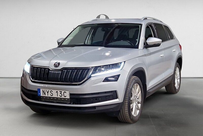 Silver Begagnad 2020 Skoda Kodiaq Business Line SUV | 249 900 kr (Marknadspris) - Bild 1/3