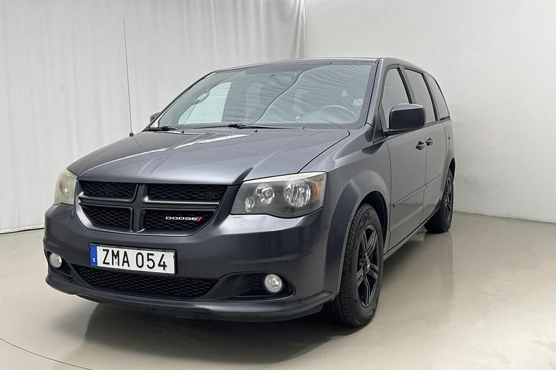 Mörkblå Begagnad 2014 Dodge Grand Caravan Minibuss | 119 000 kr - Bild 1/4
