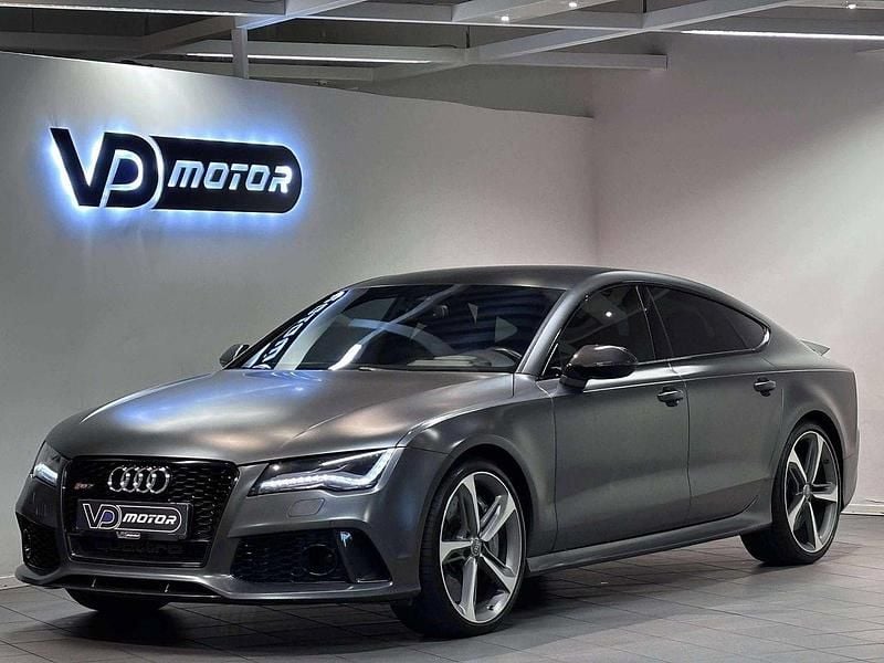 Grå Begagnad 2014 Audi RS7 Exclusive Halvkombi | 439 700 kr - Bild 1/4