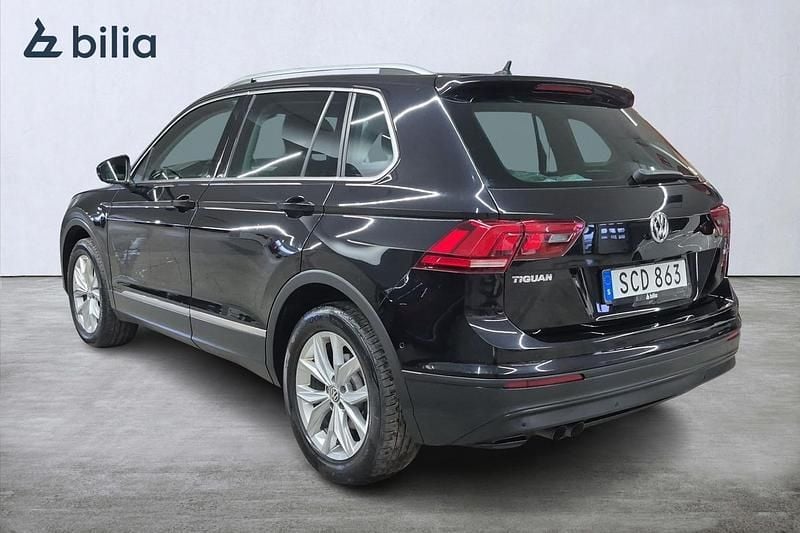 Begagnad VW Tiguan 151 HK (111 kW) 2019 Svart SUV