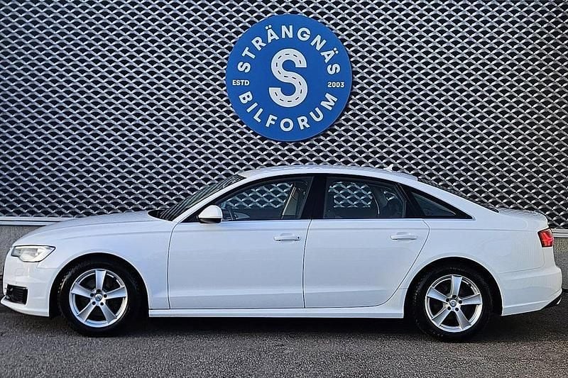 Begagnad Audi A6 190 HK (139 kW) 2014 Vit Sedan