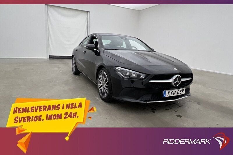 Svart Begagnad 2022 Mercedes 200 Sportkupé | 229 800 kr - Bild 1/3