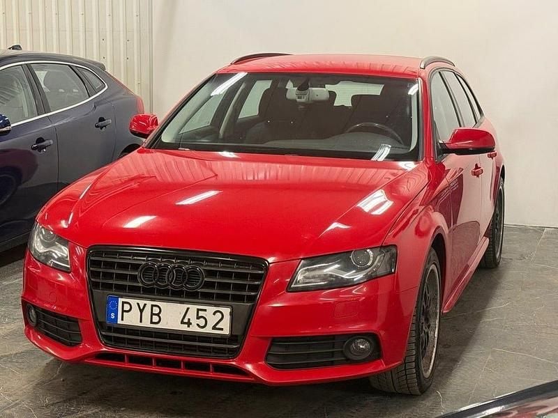 Begagnad Audi A4 Proline 143 HK (105 kW) 2010 Röd Kombi