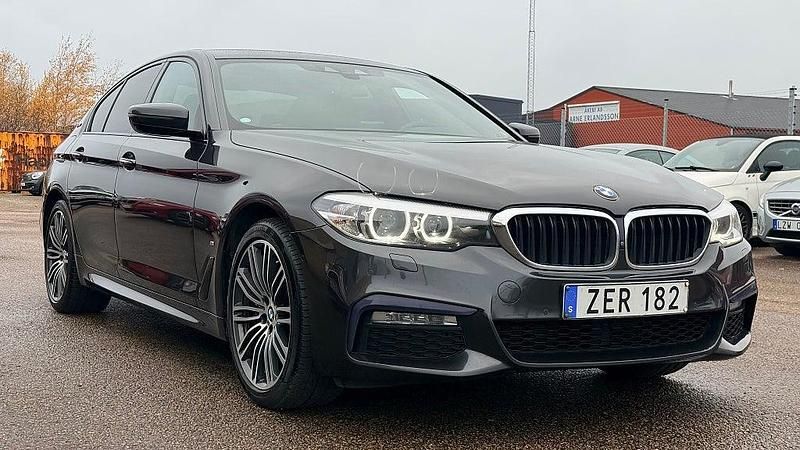 Begagnad BMW 530e iPerformance 252 HK (185 kW) 2018 Mörkgrå Sedan
