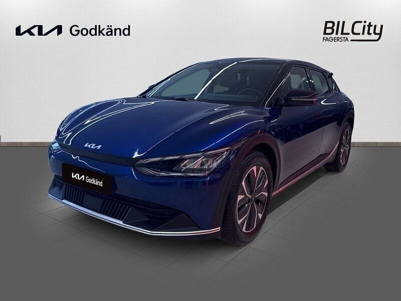 Blå (yacht blue (du3)) Begagnad 2022 Kia EV6 2 SUV | 358 900 kr (Superpris) - Bild 1/4