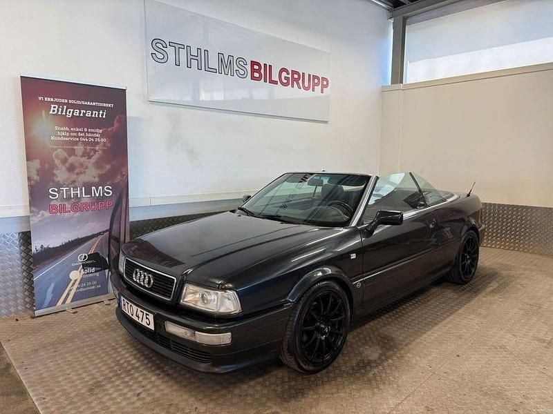 Svart Begagnad 1997 Audi Cabriolet Cab | 74 900 kr - Bild 1/4