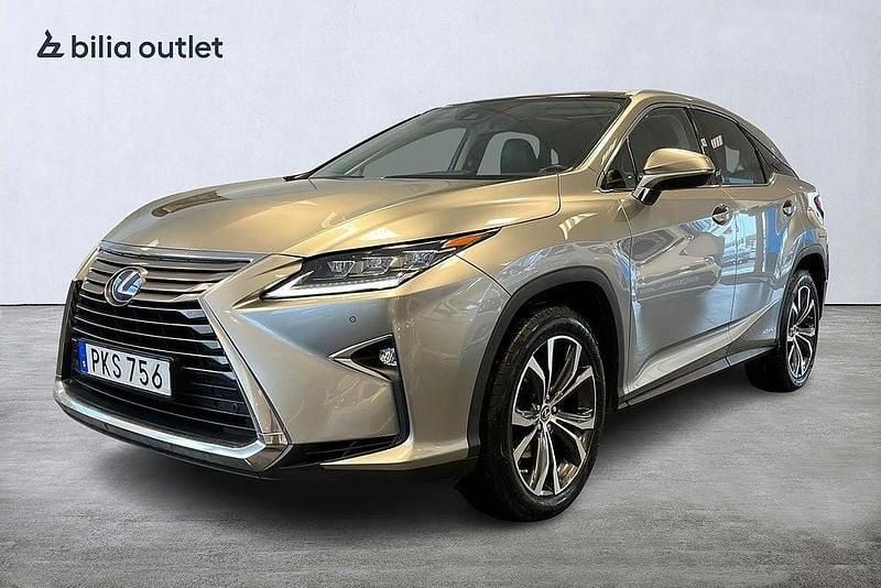 Begagnad Lexus RX450h Executive Line 313 HK (230 kW) 2017 Ljusgrå SUV