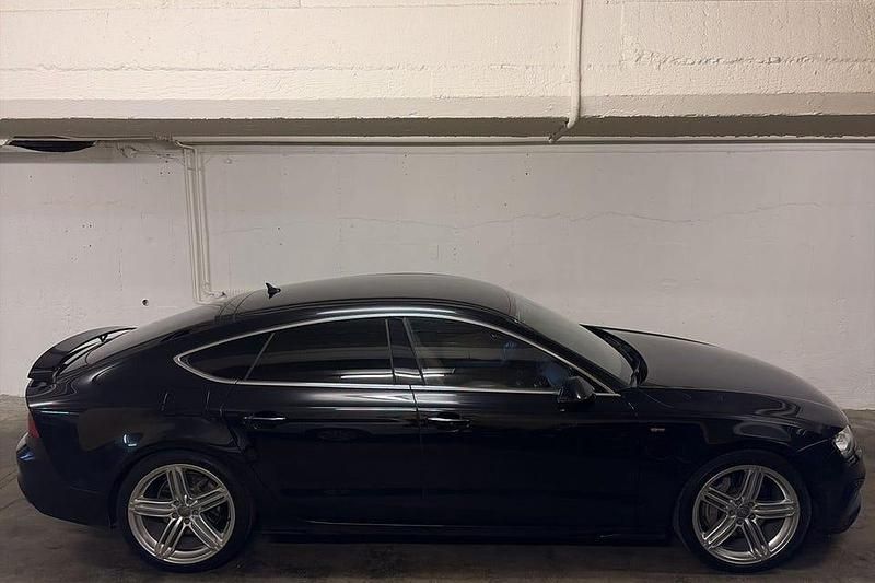Begagnad Audi A7 Sportback Exclusive 313 HK (230 kW) 2013 Svart Halvkombi
