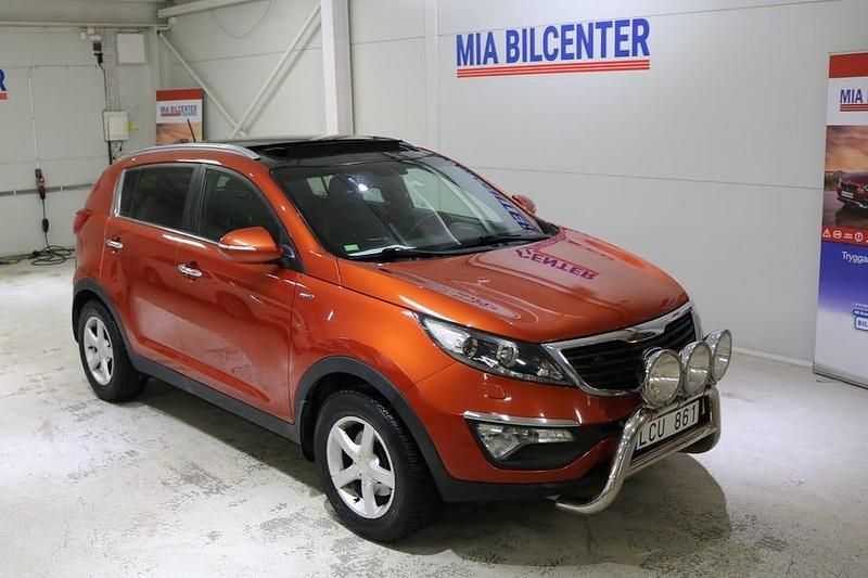 Orange Begagnad 2010 Kia Sportage SUV | 109 000 kr (Marknadspris) - Bild 1/3