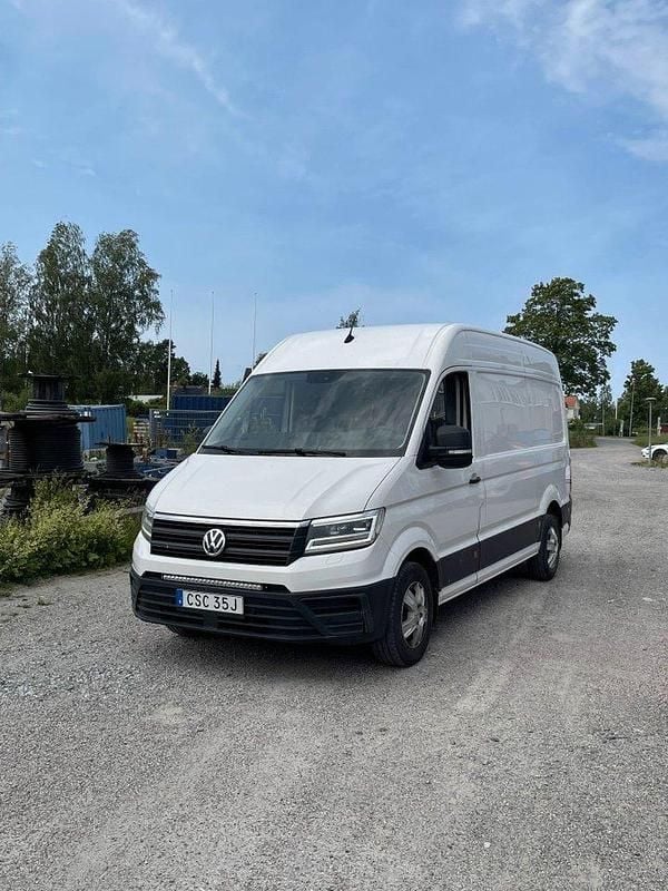 Vit Begagnad 2019 VW Crafter Van | 168 750 kr (Superpris) - Bild 1/4
